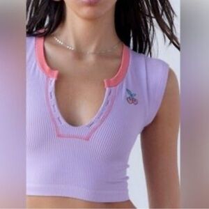 Urban Outfitters- Out From Under “Go For The Gold” Crop Top XS/S